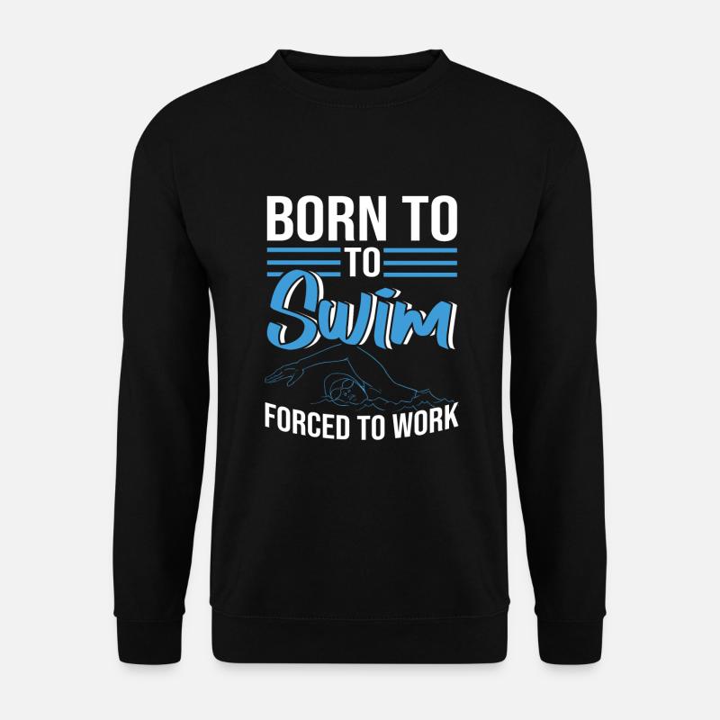 swim - Unisex Sweatshirt - black