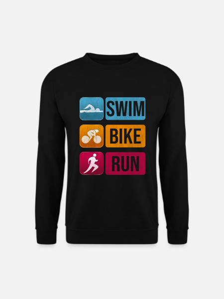 Triathlon - Sweat-shirt Unisexe - noir