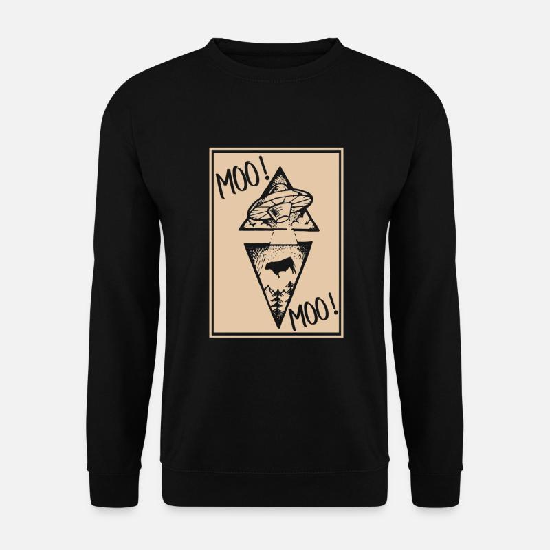 Vaches vaches - Sweat-shirt Unisexe - noir