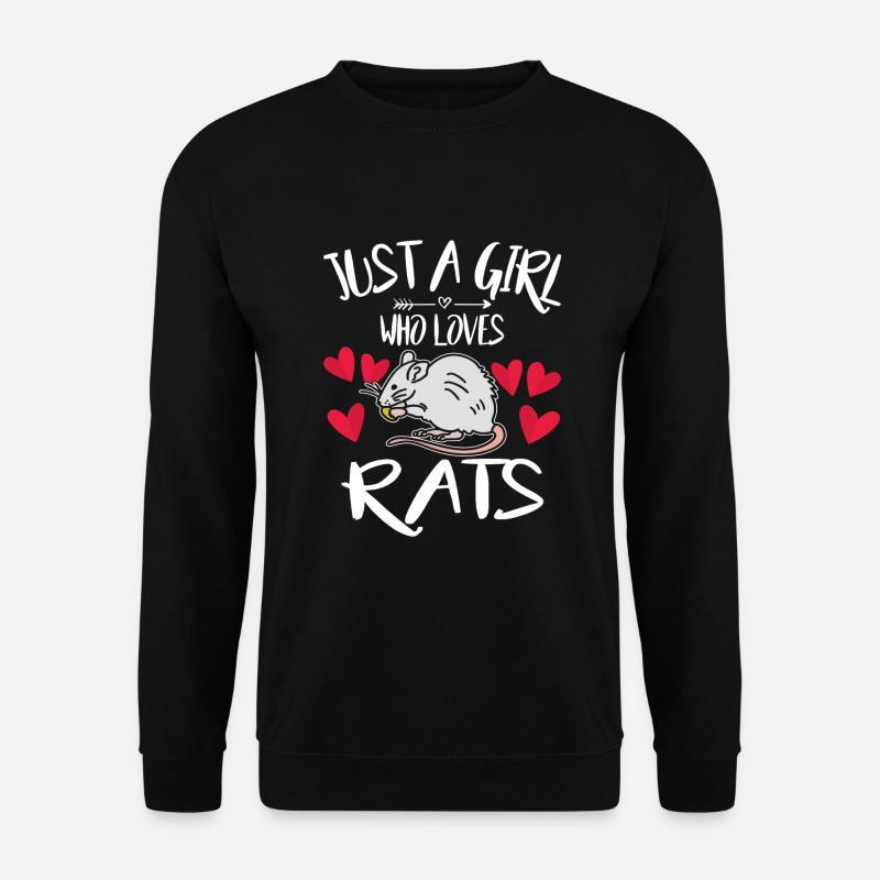 rat - Unisex Sweatshirt - black