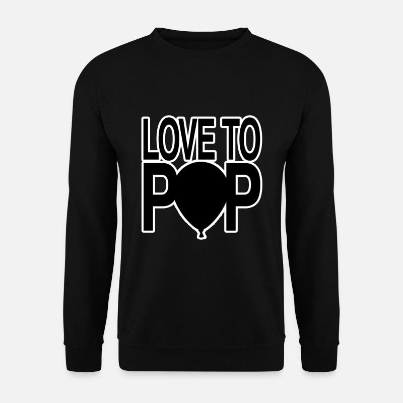 Balloon - Unisex Pullover - Schwarz
