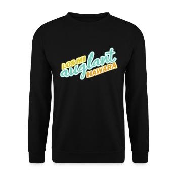 Los mi auglant - Unisex Pullover - Schwarz - Vorne - Alina (178cm) & Michal (187cm)