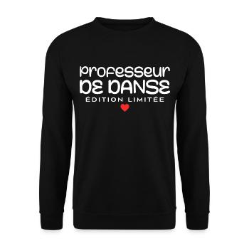 Dance Teacher - Unisex Sweatshirt - black - Front - Alina (178cm) & Michal (187cm)
