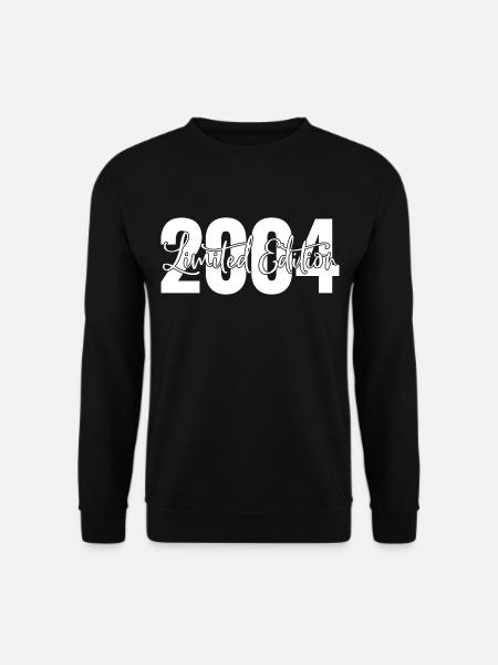 Limited Edition 2004 - Geschenk Geburtstag - Unisex Pullover - Schwarz