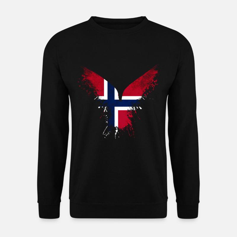 Norway Flag - Unisex Sweatshirt - black
