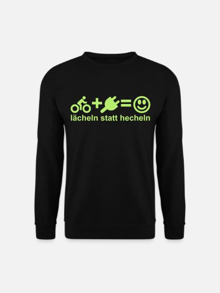 Ebike E-Bike Pedelec Geschenk Fahrrad eMTB - Unisex Pullover - Schwarz