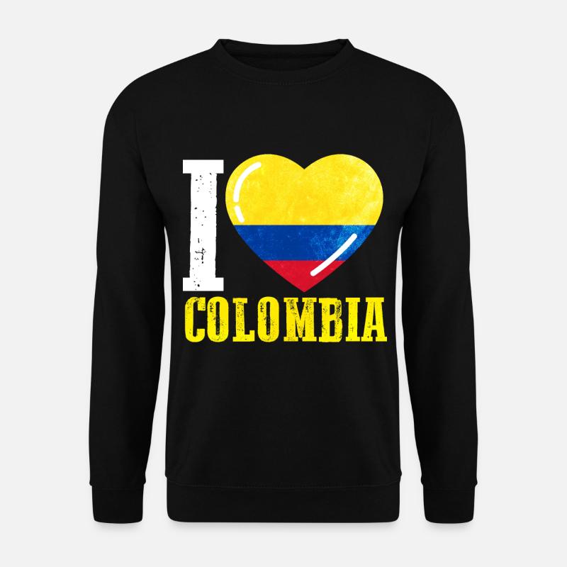 I love Colombia - Unisex Sweatshirt - black