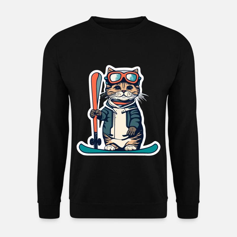 Snowboard - Unisex Pullover - Schwarz