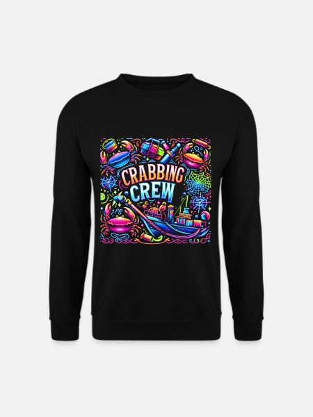 Crabbing Crew 19 - Unisex Pullover - Schwarz