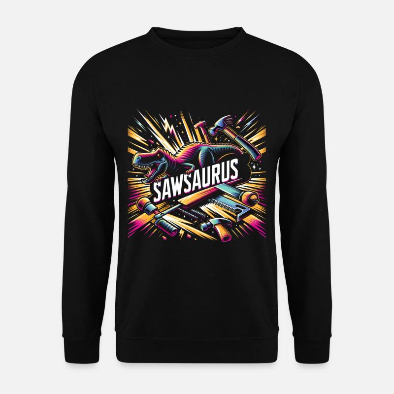 Sawsaurus 7 - Unisex Sweatshirt - black