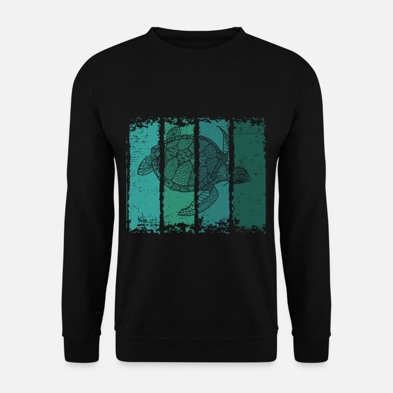 turtle - Unisex Sweatshirt - black