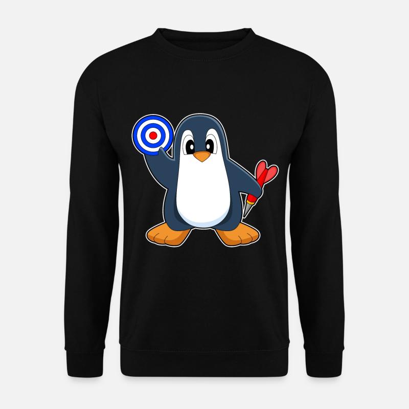 Pingouin Dart Dart - Sweat-shirt Unisexe - noir