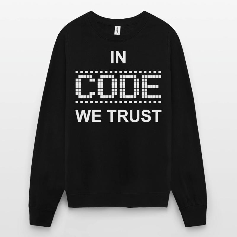 CODE Sweat-shirt Unisexe