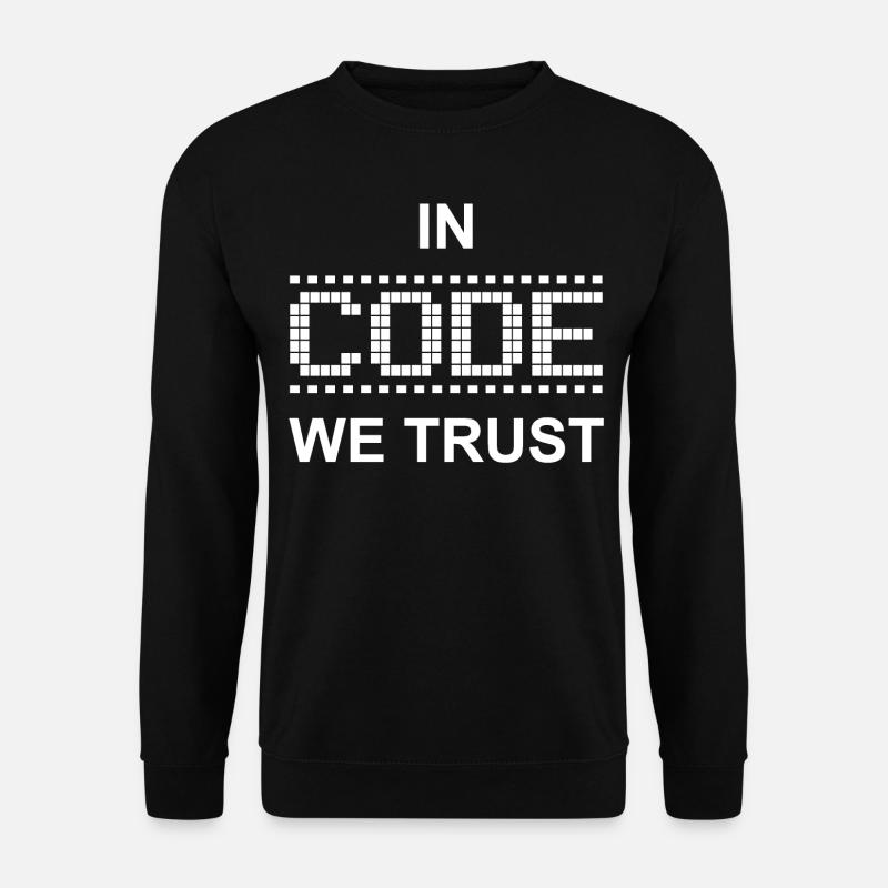 CODE - Sweat-shirt Unisexe - noir
