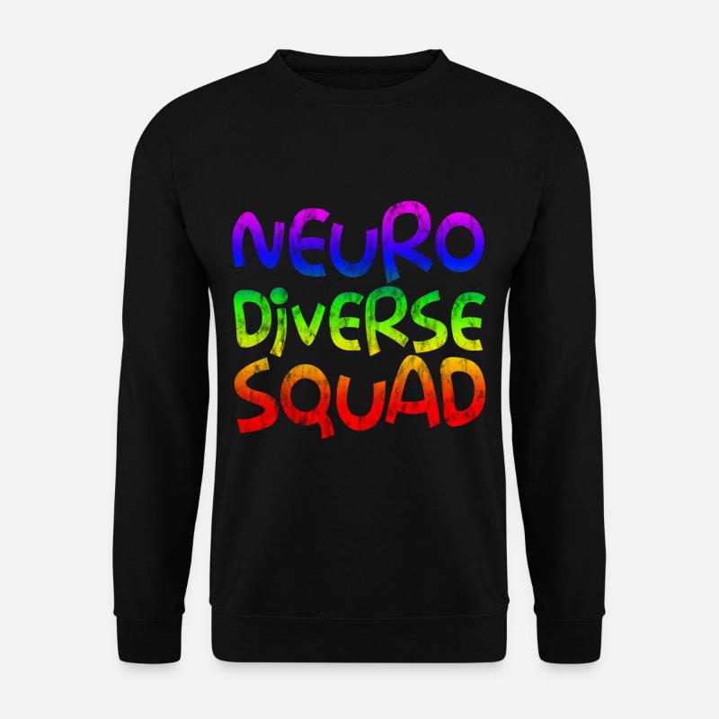 Neurodiverse Squad 3 - Unisex Sweatshirt - black