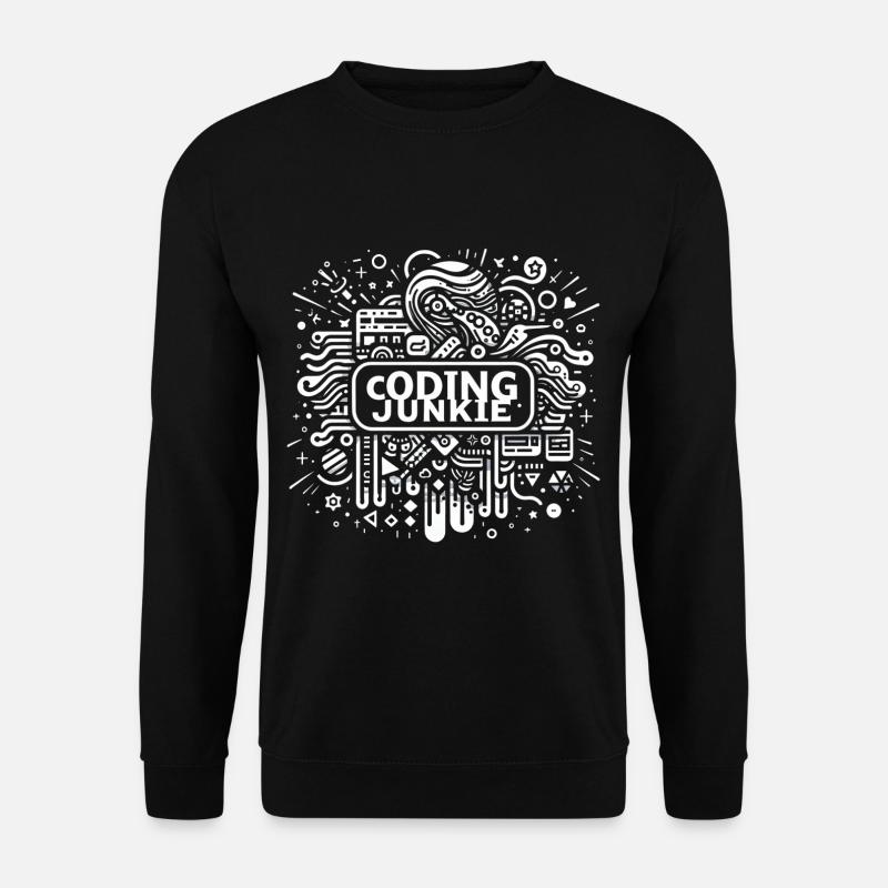 Coding Junkie 17 - Unisex Sweatshirt - black