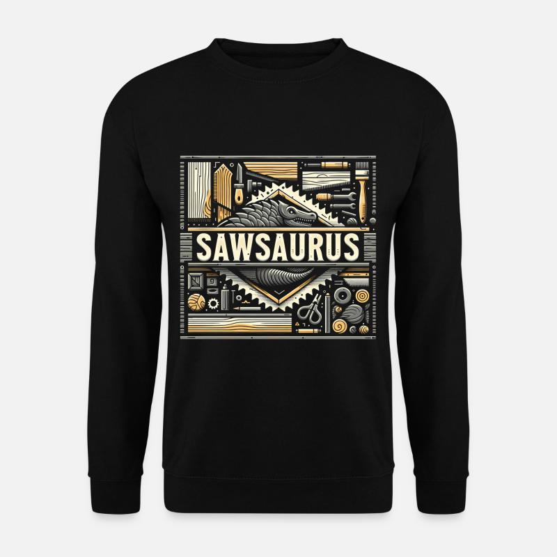 Sawsaurus 6 - Sweat-shirt Unisexe - noir