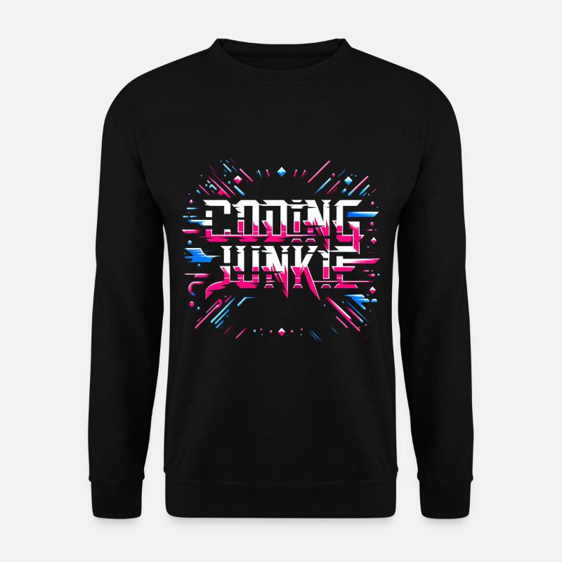 Coding Junkie 15 - Unisex Pullover - Schwarz