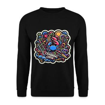 Équipage de pêche au crabe 18 - Sweat-shirt Unisexe - noir - Devant - Alina (178cm) & Michal (187cm)