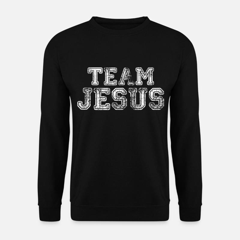 L’équipe Jésus - Sweat-shirt Unisexe - noir