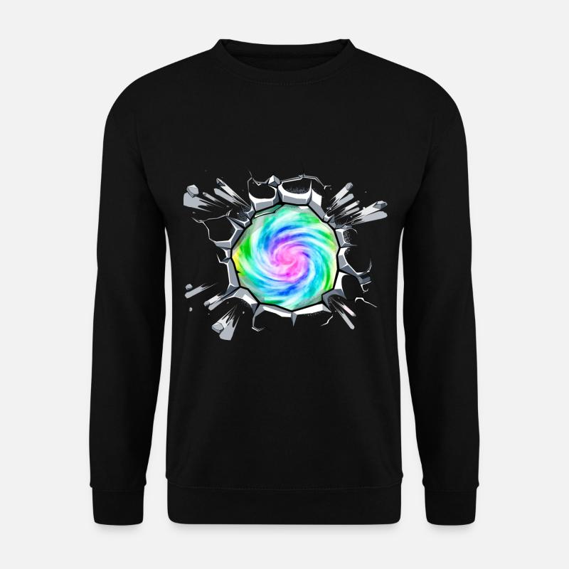 Portal Parallelwelt Univers Comic - Sweat-shirt Unisexe - noir
