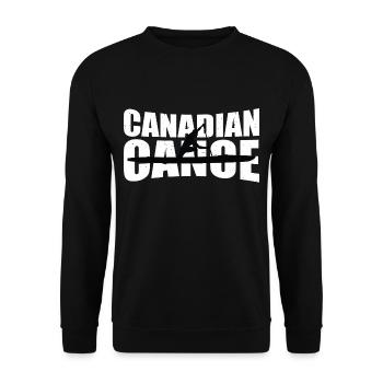 Canadian Canoe 4 - Unisex Pullover - Schwarz - Vorne - Alina (178cm) & Michal (187cm)