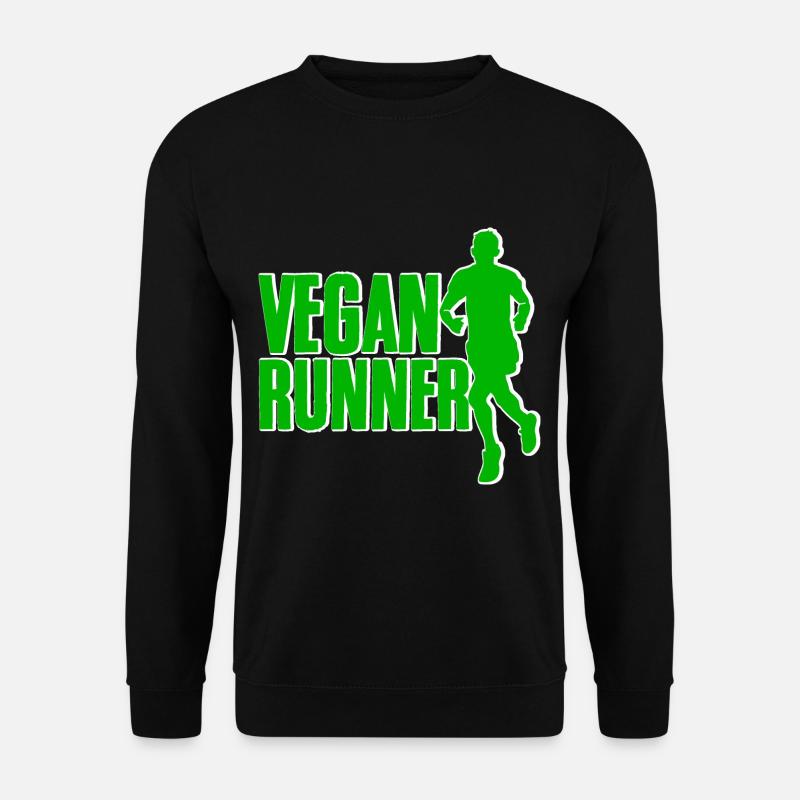Vegan Runner 2 - Unisex Sweatshirt - black
