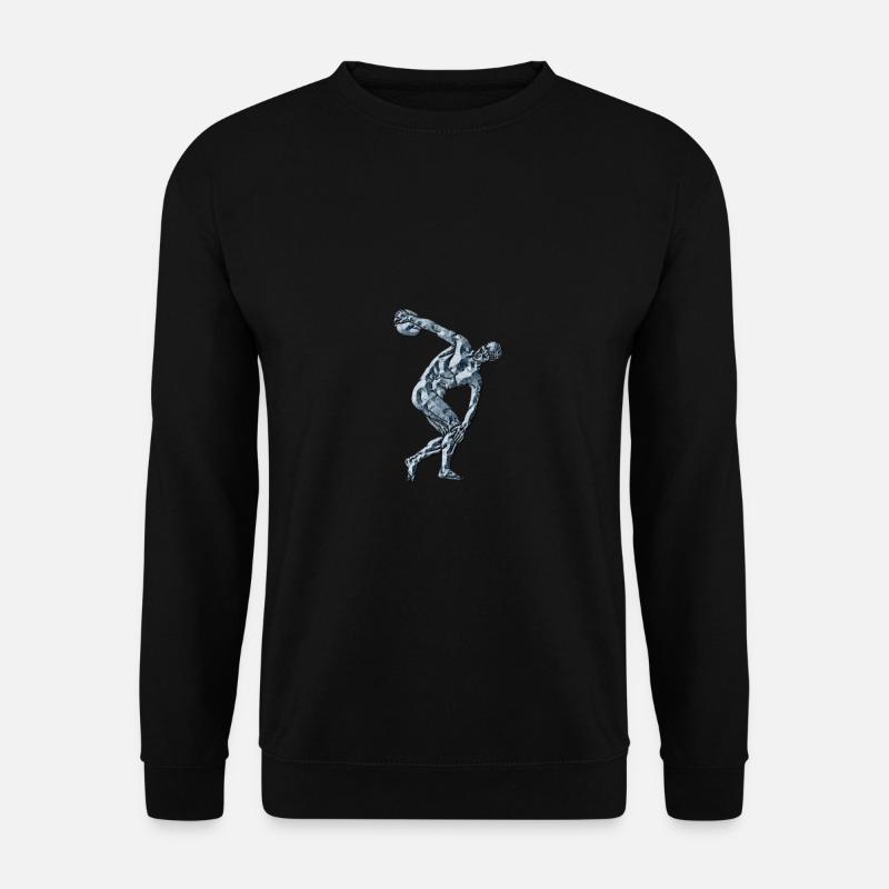 Discus thrower shirt - Unisex Sweatshirt - black