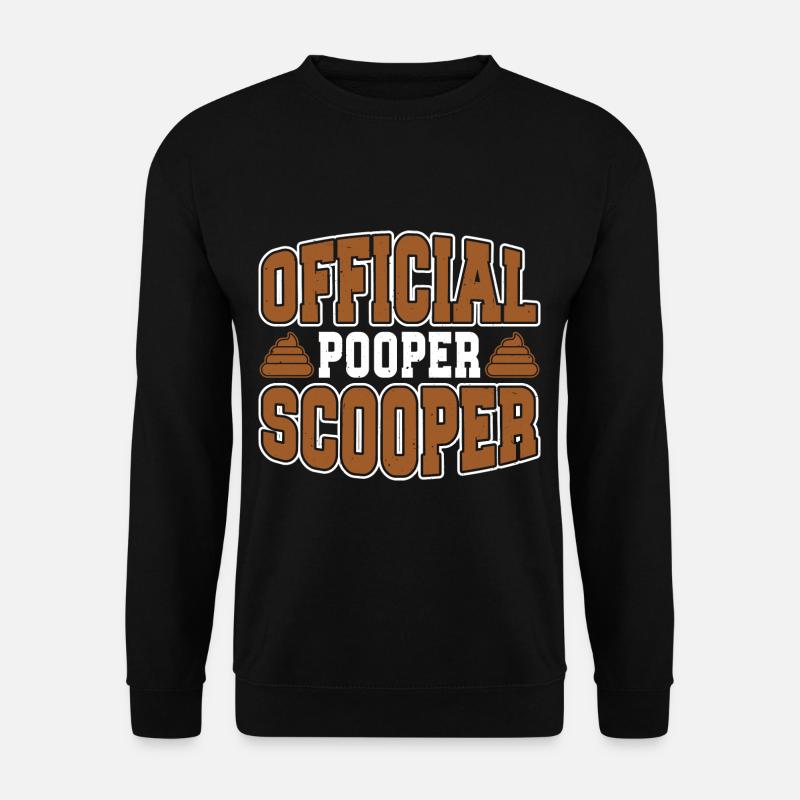 Official Pooper Scooper 38 - Unisex Pullover - Schwarz