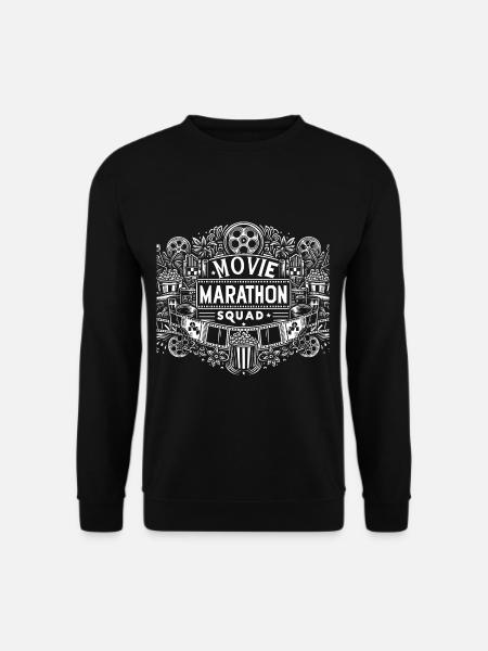 Movie Marathon Squad 2 - Unisex Sweatshirt - black