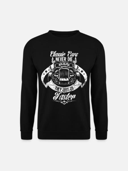 Classic Car Classic Car Hot Rod Gift Idea - Unisex Sweatshirt - black