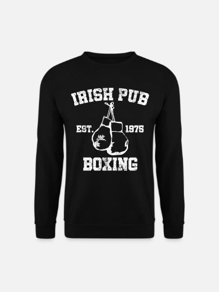 Irish Pub Boxing - Unisex Sweatshirt - black