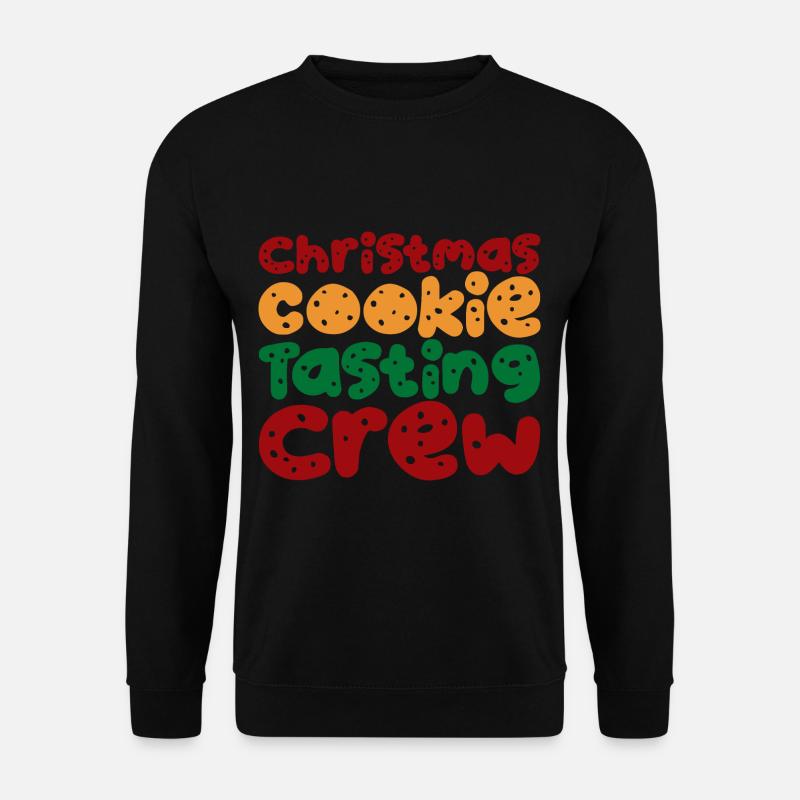 Christmas Cookie Tasting Crew - Unisex Sweatshirt - black