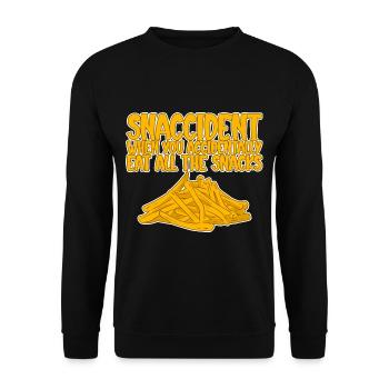 Snaccident, quand vous mangez toutes les collations 2 - Sweat-shirt Unisexe - noir - Devant - Alina (178cm) & Michal (187cm)
