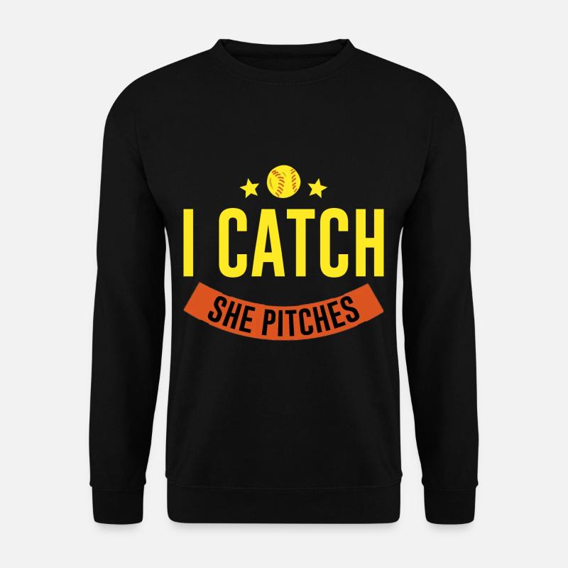 I Catch She Pitches 4 - Unisex Pullover - Schwarz