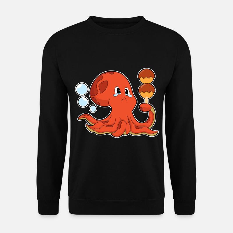 Octopus Takoyaki - Unisex Sweatshirt - black