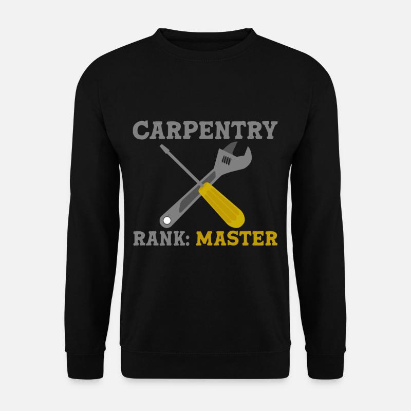 Carpentry Rank Master 2 - Unisex Pullover - Schwarz