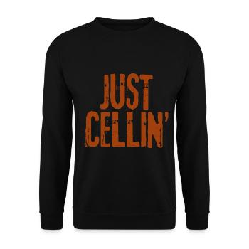 Juste Cellin' 3 - Sweat-shirt Unisexe - noir - Devant - Alina (178cm) & Michal (187cm)