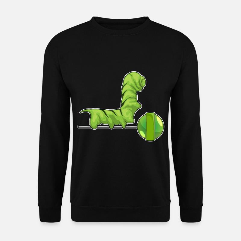 Sucette chenille - Sweat-shirt Unisexe - noir