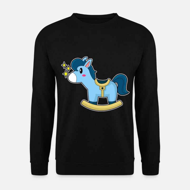 Cheval à bascule - Sweat-shirt Unisexe - noir