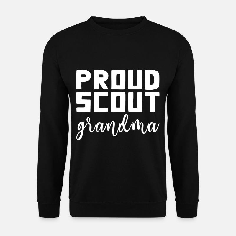 Fière grand-mère scoute - Sweat-shirt Unisexe - noir