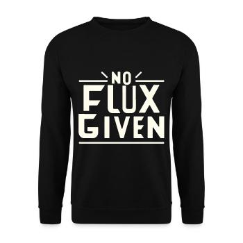 Pas de flux donné 15 - Sweat-shirt Unisexe - noir - Devant - Alina (178cm) & Michal (187cm)