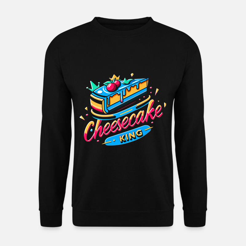 Cheesecake King 9 - Unisex Pullover - Schwarz