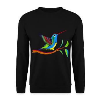 belle kohlibrie - Sweat-shirt Unisexe - noir - Devant - Alina (178cm) & Michal (187cm)
