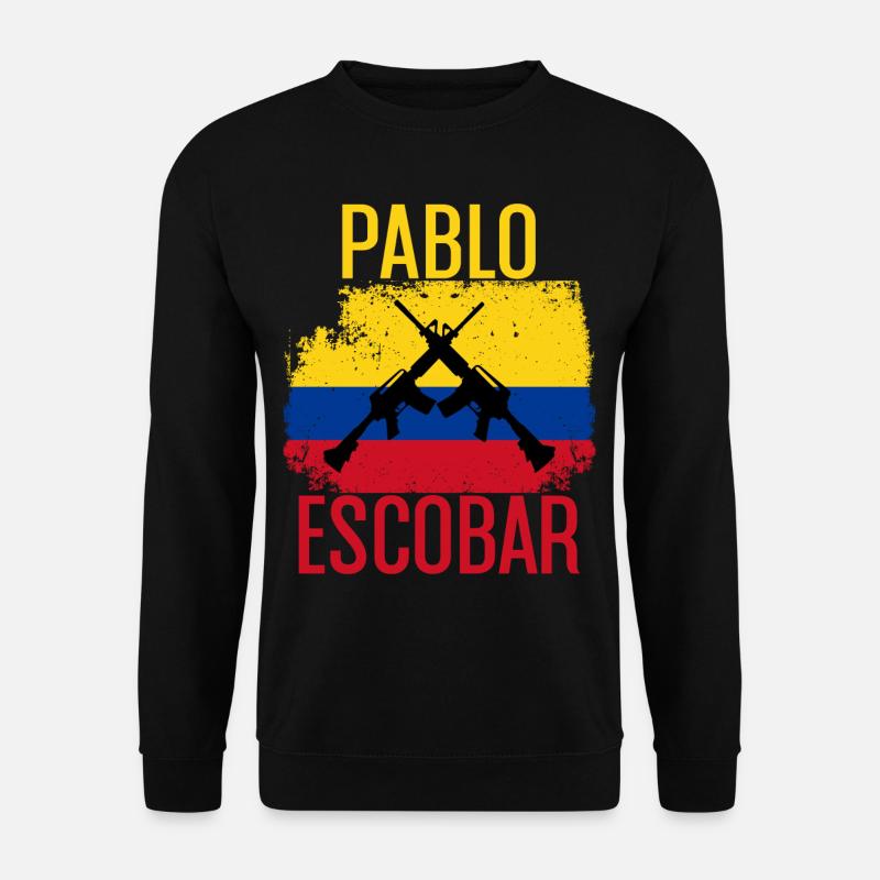 Pablo Escobar - Kolumbien - Unisex Pullover - Schwarz