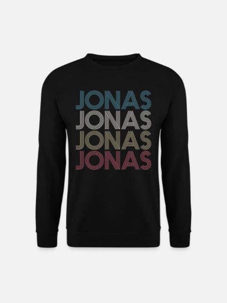 Jonas - Unisex Pullover - Schwarz