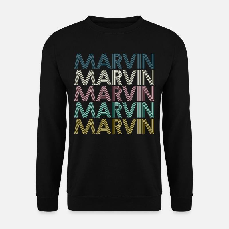 Marvin - Unisex Pullover - Schwarz