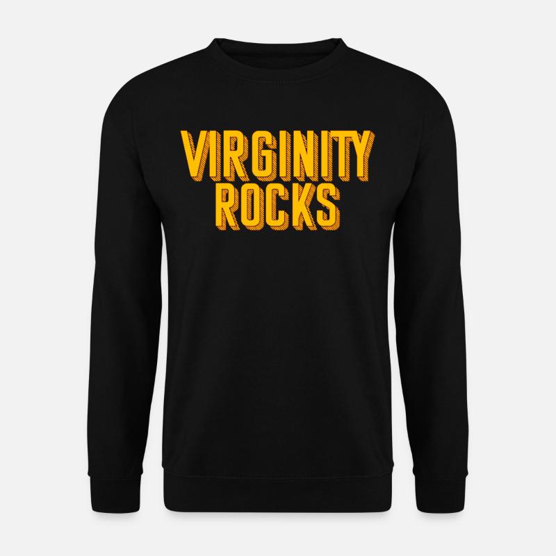 Virginity Rocks - Jungfräulichkeit - Unisex Pullover - Schwarz