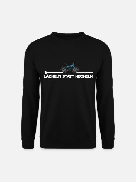 Ebike E-Bike Pedelec Geschenk Fahrrad eMTB - Unisex Pullover - Schwarz