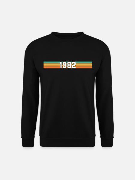 Retro 1982 made in 1982 - Unisex Pullover - Schwarz